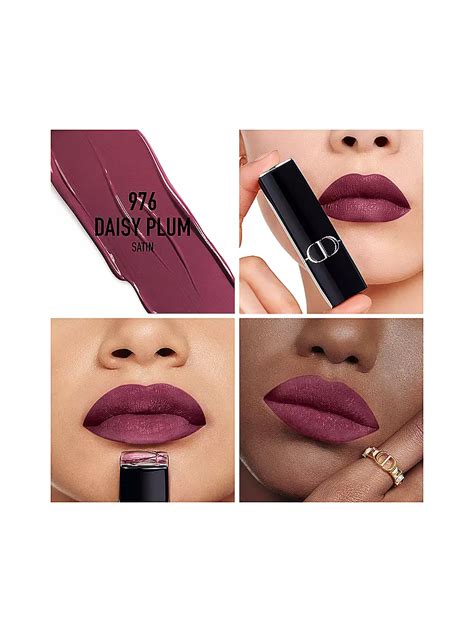 lippenstift dior plum|Dior plum rouge lipstick.